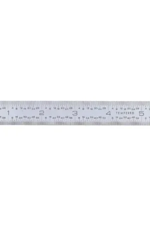 Hassle-Free Returns PEC 401-018 18", 4R (8ths, 16ths, 32nds, 64ths) Graduation Flexible Rule