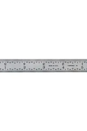 Same Day Shipping PEC 562-024 600mm, DM (10ths, 100ths, mm, 1/2mm) Graduation Rigid Rule