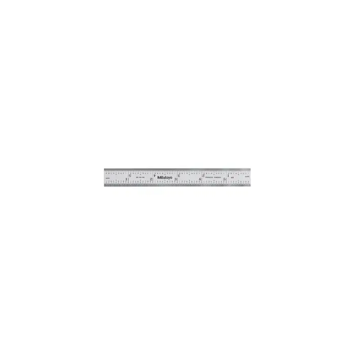 MITUTOYO 182-102 6", 16R (32nds, 64ths, 50ths,100ths) Graduation Rigid Rule Top Pick