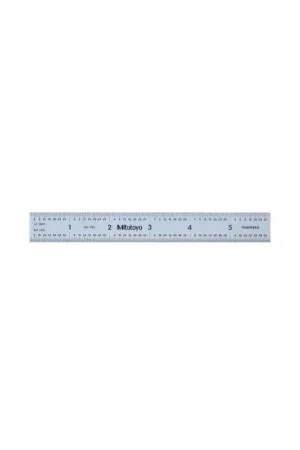 Weekend Sale MITUTOYO 182-105 150mm, EM (32nds, 64ths, .5mm, 1mm) Graduation Rigid Rule