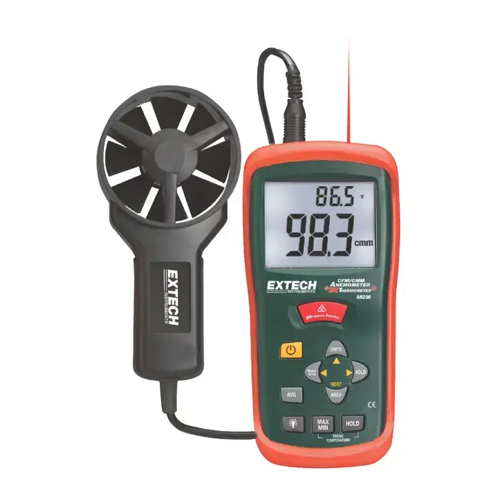 Big Sale EXTECH AN200 CFM/CMM Thermo-Anemometer With IR Thermometer