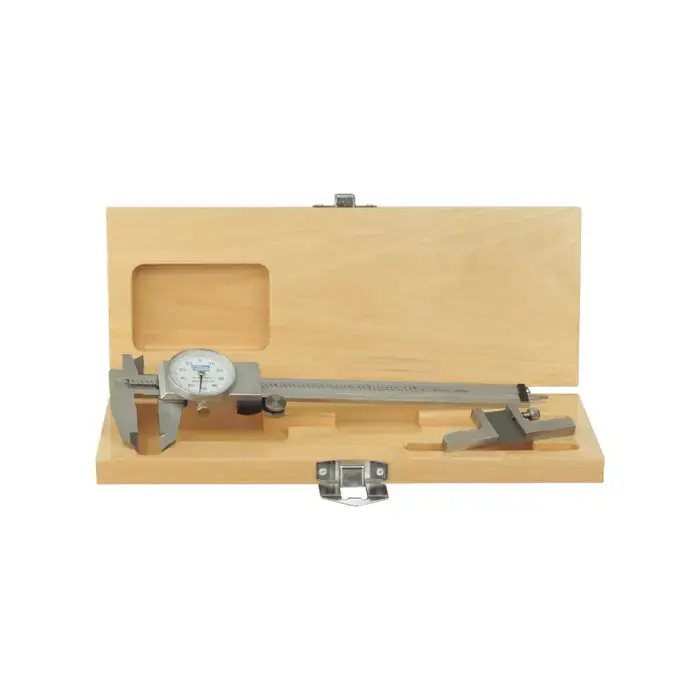 Final Sale FOWLER 52-008-710-0 6" White Face Dial Caliper & Depth Base Attachment Set