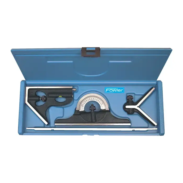 FOWLER 52-388-012-0 2 Piece, 12" Blade Reversible Head Type Combination Square Set Buy Today