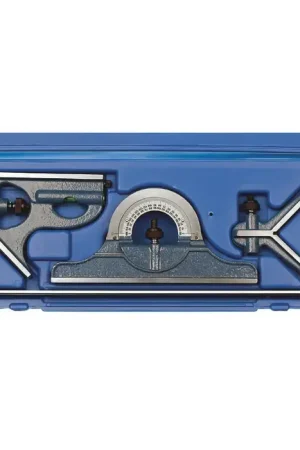 Limited Time PEC U-38X 4 Piece, 18" Blade Reversible Head Type Combination Square Set