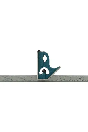 PEC R-18 2 Piece, 18" Blade Reversible Head Type Combination Square Set Certified