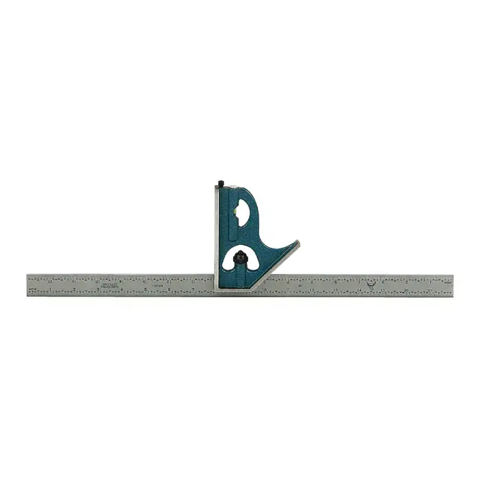 PEC R-18 2 Piece, 18" Blade Reversible Head Type Combination Square Set Certified