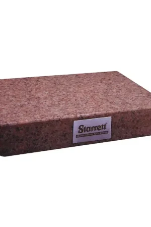 Cheap STARRETT 88761 48" Length, 72" Width, B Grade, 0 No. of Ledges Superior Red Granite Surface Plate