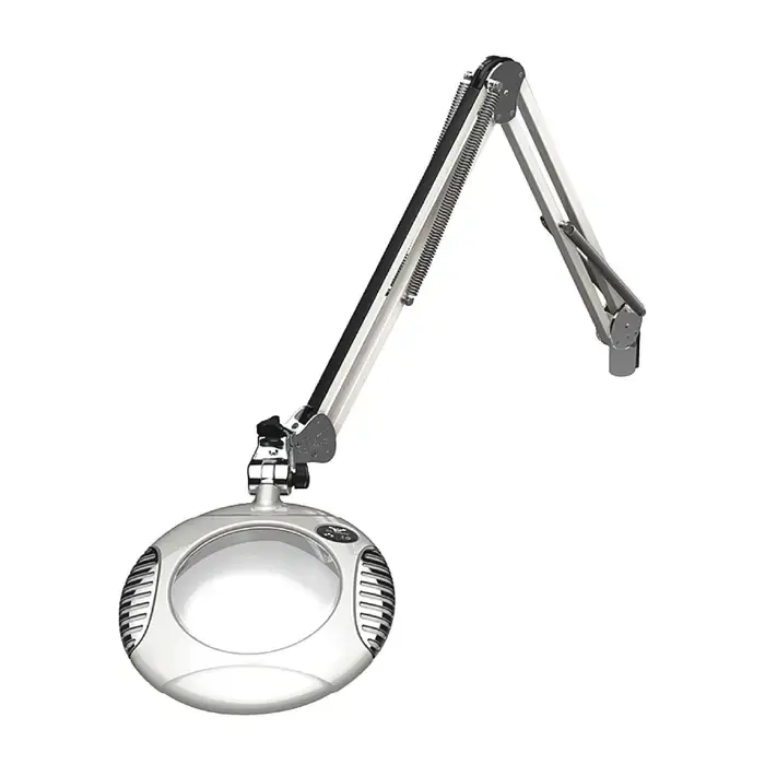 O.C. WHITE 41400-4-12-MW 100% Magnification, 4 Diopters, 25" Reach, Clamp Base Magnifying Lamp Price Drop