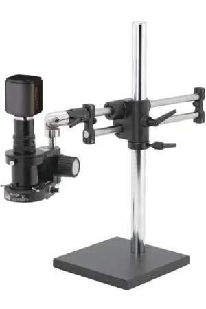 O.C. WHITE TKDMACZ-FA-D High Definition Video Inspection System Type, 1X-80X Magnification, 42" Arm, Articulating Clamp Down Base Digital Scope Weekend Sale