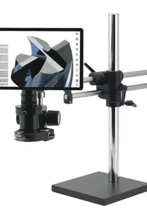 Get Yours O.C. WHITE TKSS-FA-A Video Inspection System Type, 1X-40X Magnification, 42" Arm, Articulating Clamp Down Base Digital Scope
