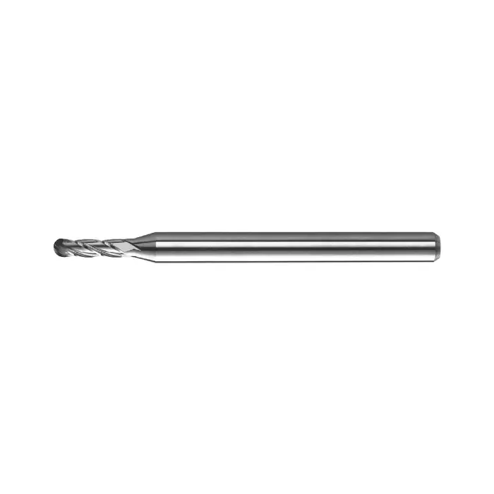 Sale KYOCERA 1825-0560L168 .056" Size, .168" LOC, 4 Flute, Solid Carbide Ball/Miniature Combination End Mill