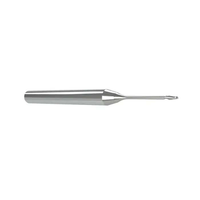 Brand New MICRO 100 BEFM-015-220K 1.50mm Size, 2.20mm LOC, 2 Flute, Solid Carbide Ball/Miniature Combination End Mill