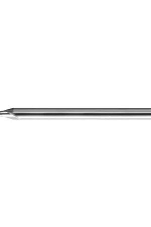 Best Choice KYOCERA 1635-0140L021 .014" Size, .021" LOC, 2 Flute, Solid Carbide Ball/Miniature Combination End Mill