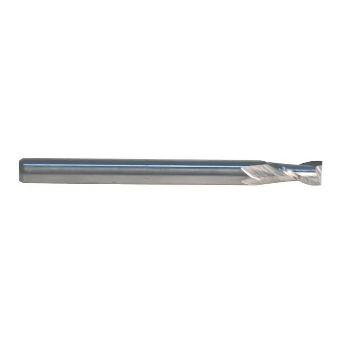 RUSHMORE USA 103180 1/8" Size, 1/4" LOC, 2 Flute, Bright Solid Carbide Square End Mill Buy Online