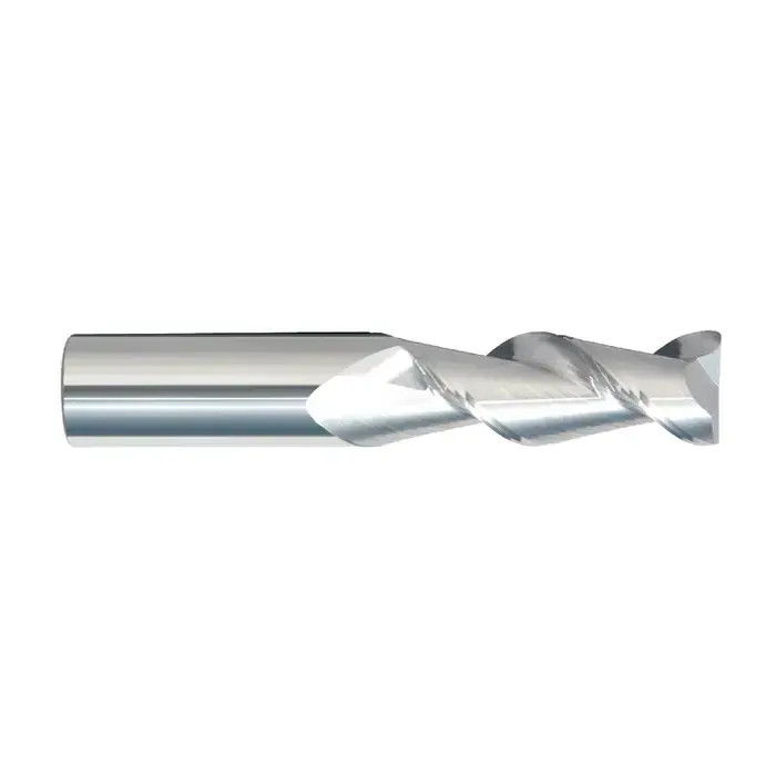 Discount RUSHMORE USA 104893 3/8" Size, 1-3/8" LOC, .005"-.010" Radius, 2 Flute, Solid Carbide Corner Radius End Mill