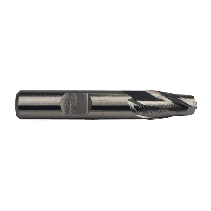 RUSHMORE USA 100368 1/2" Size, 1" LOC, 2 Flute, Bright High Speed Steel Square End Mill Reduced Price