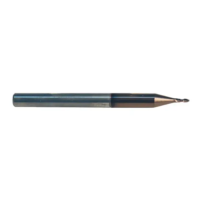 Low Price RUSHMORE USA 100233 9/64" Size, 9/16" LOC, 2 Flute, TiCN Solid Carbide Square End Mill