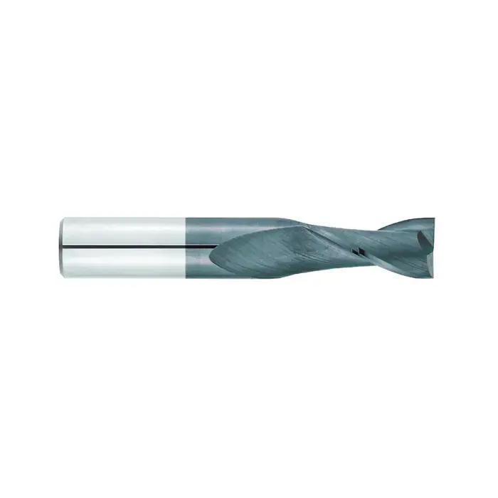 Top Rated NIAGARA N90733 3/4" Size, 4" LOC, 2 Flute, TiCN Solid Carbide Square End Mill
