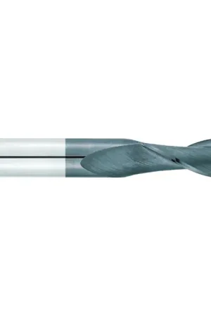 NIAGARA N91173 1/4" Size, 3/4" LOC, .030" Radius, 2 Flute, Solid Carbide Corner Radius End Mill Time-Limited