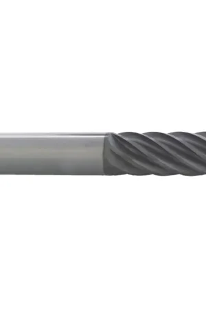 Special Offer CERATIZIT 12180834 1" Size, 2" LOC, 7 Flute, nACRo Solid Carbide Square End Mill