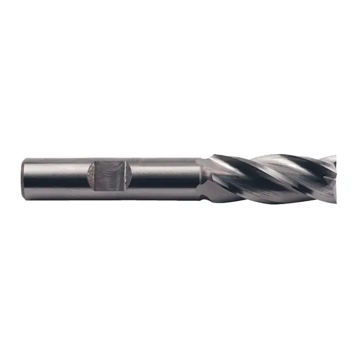 Best Seller RUSHMORE USA 100565 1" Size, 1-7/8" LOC, 4 Flute, Bright High Speed Steel Square End Mill