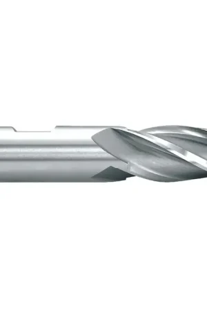 WELDON 41954 1-5/8" Size, 2" LOC, 6 Flute, Bright High Speed Steel Square End Mill Flash Sale