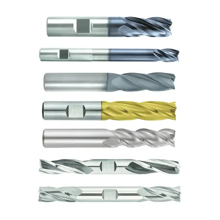 Affordable NIAGARA N86850 1/4" Size, 3/4" LOC, 3 Flute, TiAlN Solid Carbide Square End Mill