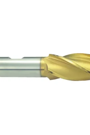 Must Have WELDON 41533 1/2" Size, 1-1/4" LOC, 4 Flute, TiN M42 8% Cobalt Square End Mill