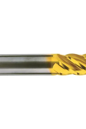 T&O 20-102-150 1/8" Size, 1/4" LOC, 5 Flute, TiN Solid Carbide Square End Mill Fresh Stock