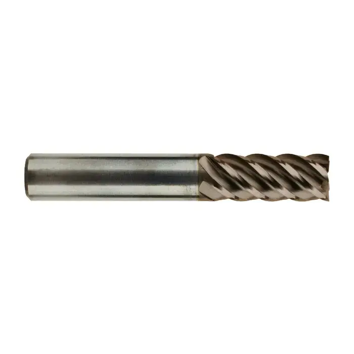 T&O 20-104-302 1/8" Size, 1/2" LOC, 5 Flute, TiCN Solid Carbide Square End Mill Professional Grade
