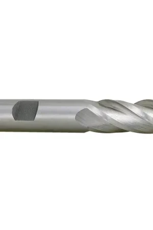 Best Price RUSHMORE USA 100694 1/2" Size, 1-1/4" LOC, .045" Radius, 4 Flute, M42 8% Cobalt Corner Radius End Mill