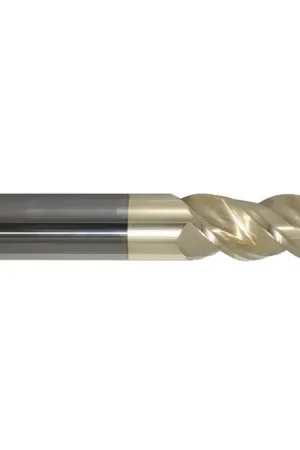 Same Day Shipping CERATIZIT 14429461 5/8" Size, 1-1/4" LOC, .125" Radius, 3 Flute, Solid Carbide Corner Radius End Mill