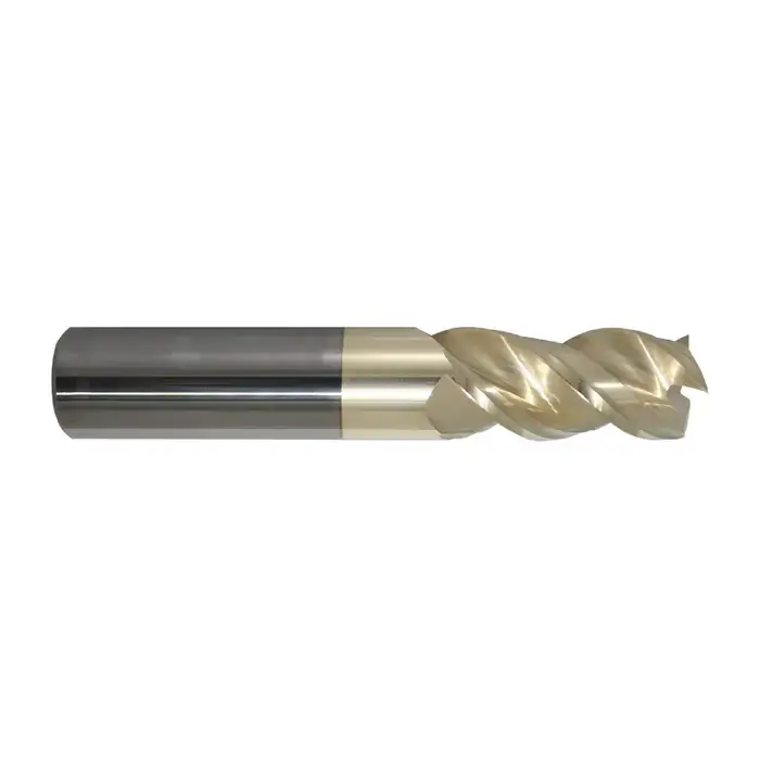 Seasonal Sale CERATIZIT 14429467 3/4" Size, 1" LOC, 3 Flute, ZrN Solid Carbide Square End Mill