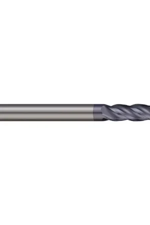 MICRO 100 VLM-250-5-020K 1/4" Size, 1-1/8" LOC, .020" Radius, 5 Flute, Solid Carbide Corner Radius End Mill Best Choice