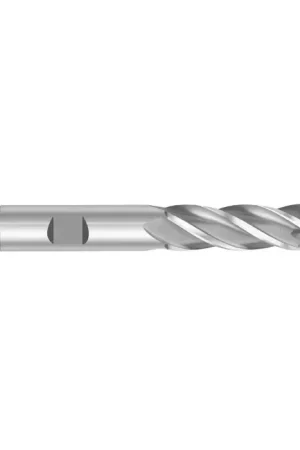 Trusted Brand USA 30916 7mm Size, 5/8" LOC, 4 Flute, High Speed Steel Finishing End Mill