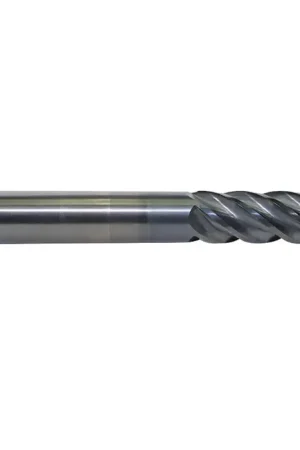 M.A. FORD 27850024B 1/2" Size, 1-1/4" LOC, .030" Radius, 5 Flute, Solid Carbide Corner Radius End Mill Buy Today