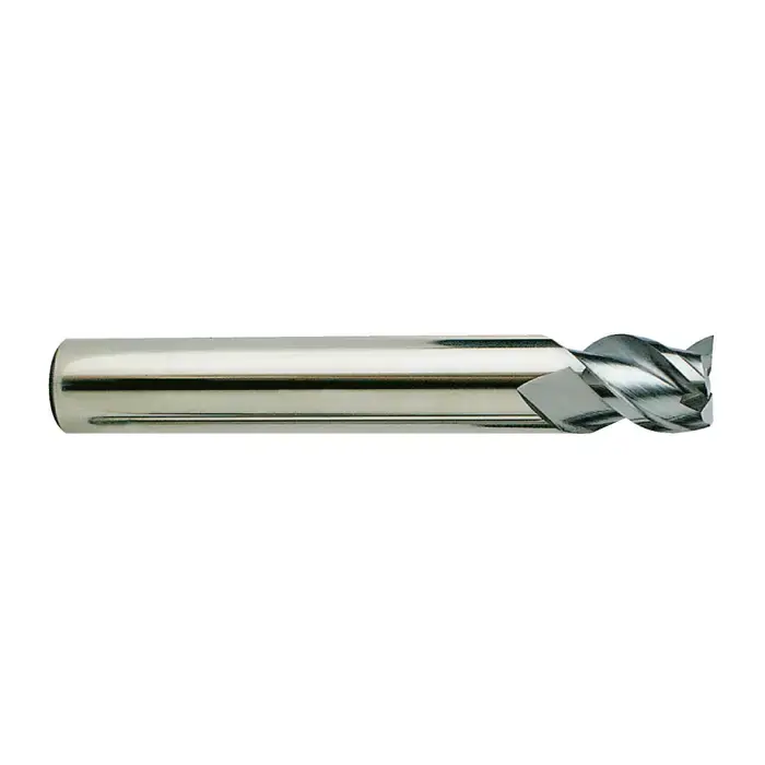 Place Order T&O 20-101-725 3/8" Size, 1/2" LOC, 3 Flute, TiCN Solid Carbide Square End Mill
