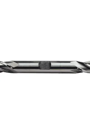 Best Seller RUSHMORE USA 100109 1/4" Size, 5/8" LOC, 4 Flute, Bright High Speed Steel Square End Mill