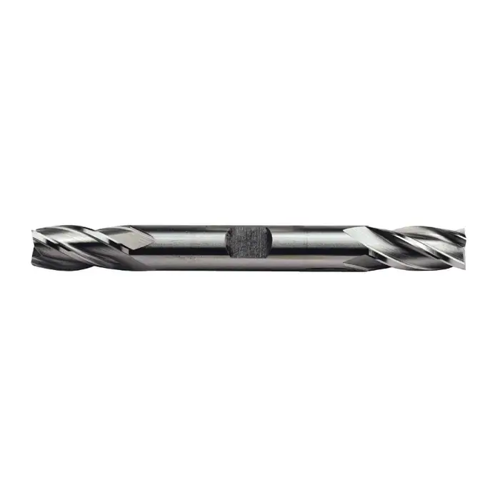 Best Seller RUSHMORE USA 100109 1/4" Size, 5/8" LOC, 4 Flute, Bright High Speed Steel Square End Mill