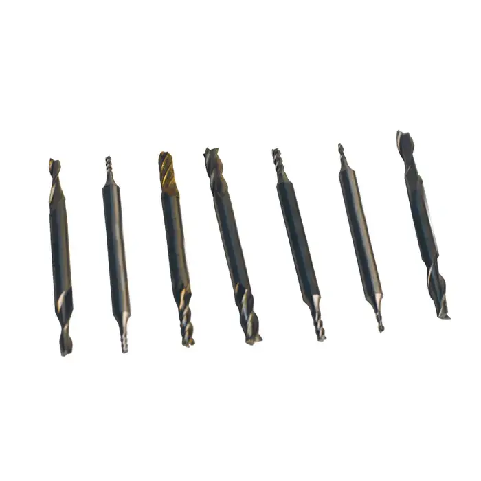 TTC PRODUCTION HP 08-220-130 1/16" to 3/16" Size, Multiple Flute, Square End High Speed Steel End Mill Set Affordable