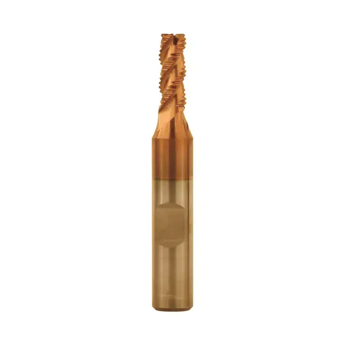 Holiday Sale TTC PRODUCTION HP 08-193-250 1/4" Size, Fine Pitch, 5/8" LOC, 3 Flute, M42 8% Cobalt Roughing End Mill
