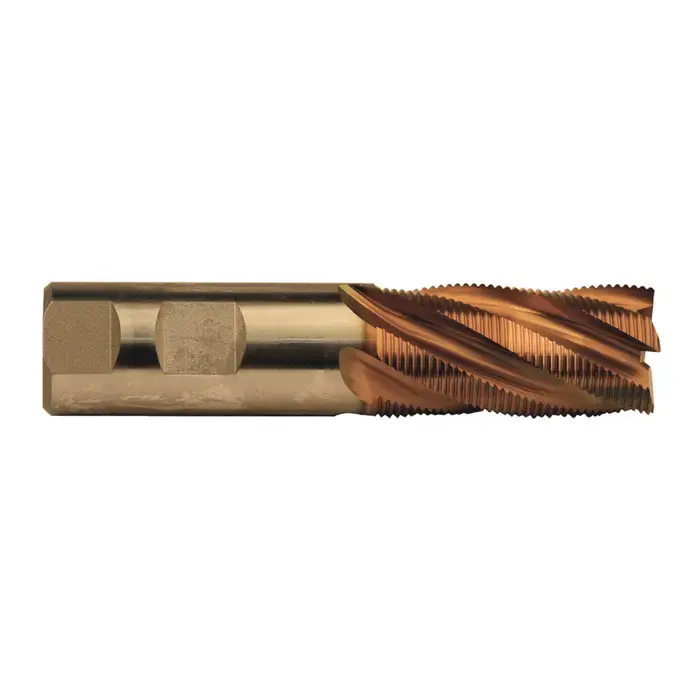 TTC PRODUCTION HP 09-200-740 1" Size, Fine Pitch, 2" LOC, 5 Flute, M42 8% Cobalt Roughing End Mill Grab Now
