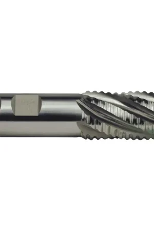 TTC PRODUCTION HP 08-201-121 1-1/4" Size, 4" LOC, 6 Flute, M42 8% Cobalt Roughing End Mill Free Returns