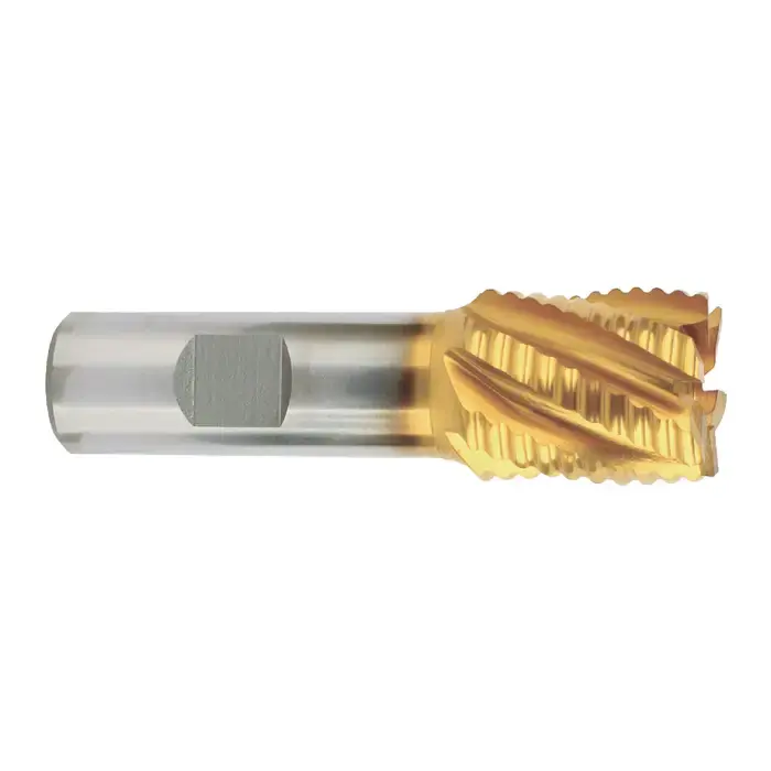 TTC PRODUCTION HP 08-202-345 2" Size, Coarse Pitch, 1-1/8" LOC, 8 Flute, M42 8% Cobalt Roughing End Mill Next Day Delivery