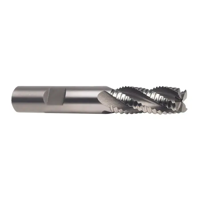 NIAGARA N71206 5/8" Size, Coarse Pitch, 3/4" LOC, 4 Flute, M42 8% Cobalt Roughing End Mill Crafted