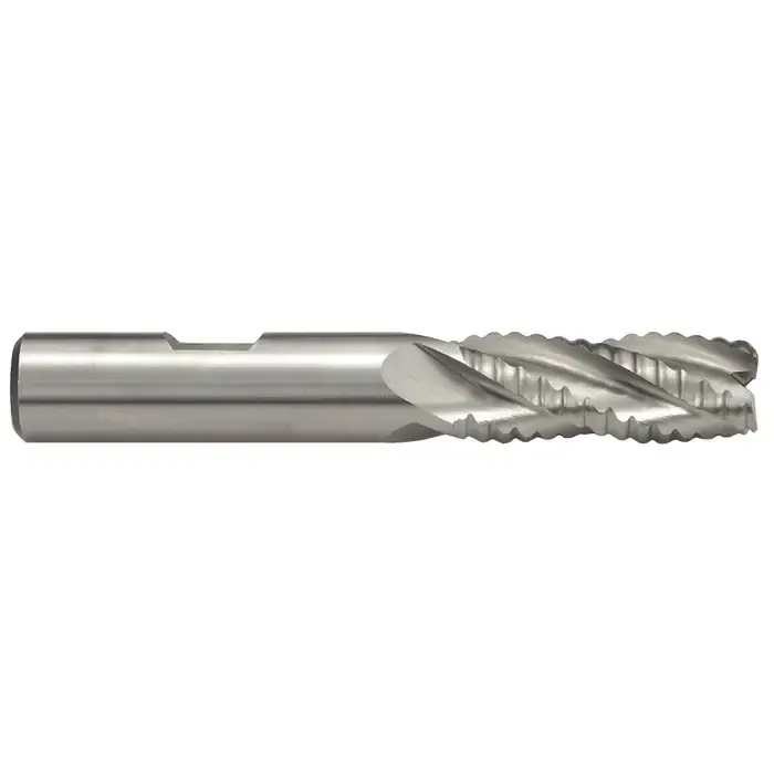Genuine NIAGARA N71204 5/8" Size, Coarse Pitch, 2-1/2" LOC, 4 Flute, M42 8% Cobalt Roughing End Mill