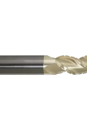 New Arrival CERATIZIT 12180017 1/4" Size, 3/4" LOC, 3 Flute, Solid Carbide Roughing/Finishing End Mill