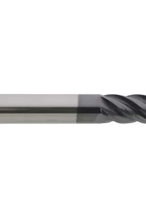 Next Day Delivery CERATIZIT 14429253 1/2" Size, 1-1/4" LOC, 5 Flute, Solid Carbide Roughing/Finishing End Mill