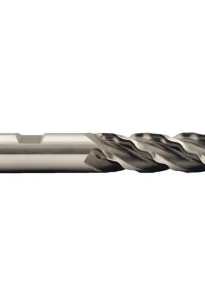 WELDON 65834 1-1/4" Size, 2" LOC, 4 Flute, High Speed Steel Roughing/Finishing End Mill Top Rated