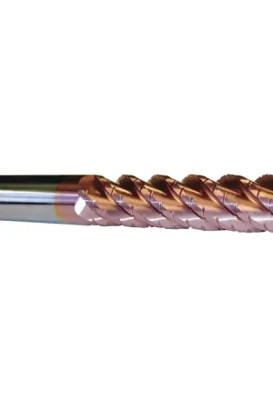CERATIZIT 12180205 3/4" Size, 3-1/4" LOC, 5 Flute, Solid Carbide Roughing/Finishing End Mill Express Delivery